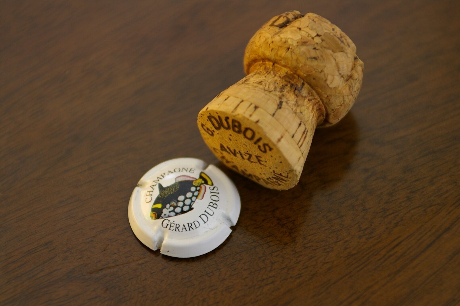 Kapsel i korek szampana