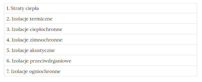 Przykładowy wygląd zakładek z interaktywnymi materiałami sprawdzającymi