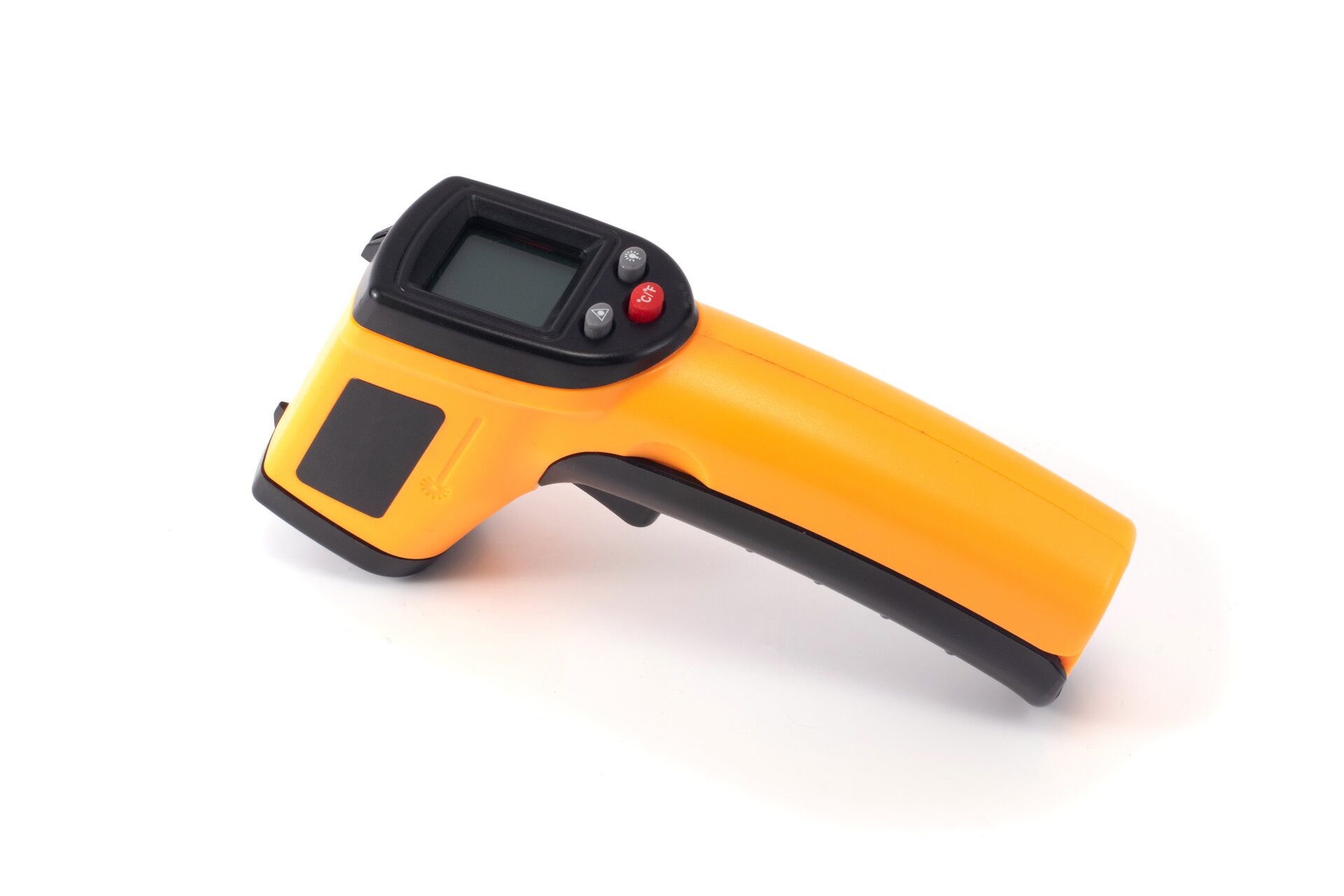 Grafika przedstawia poglądowo pirometr.