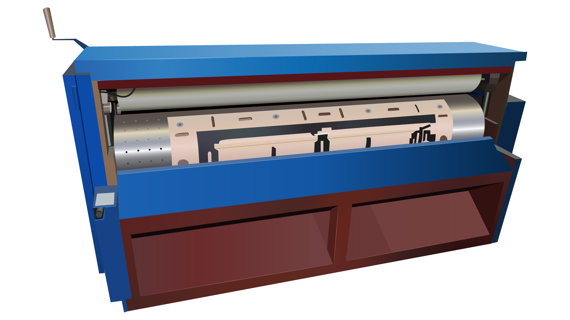 Urządzenie wykrawające do opakowań tekturowych