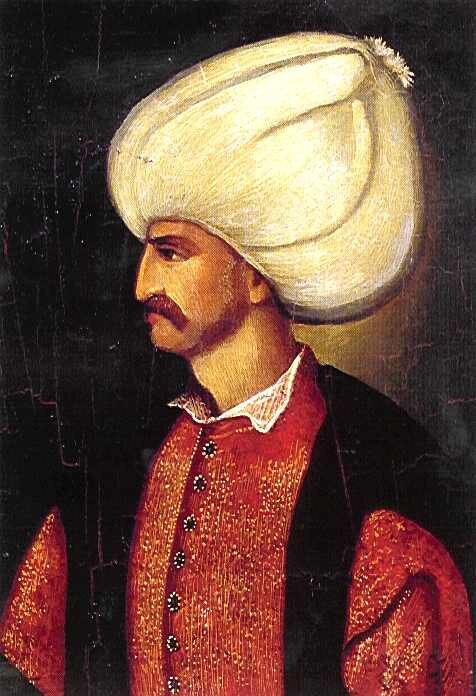 Sulejman Wspaniały, cesarz Turcji Źródło: Sulejman Wspaniały, cesarz Turcji , XVI wiek, domena publiczna.