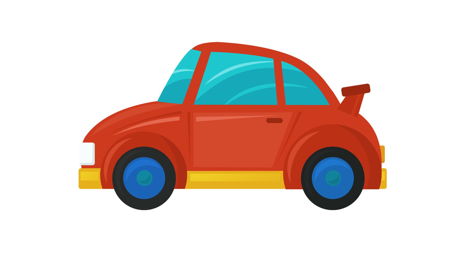Ilustracja przedstawia zabawkowe autko 