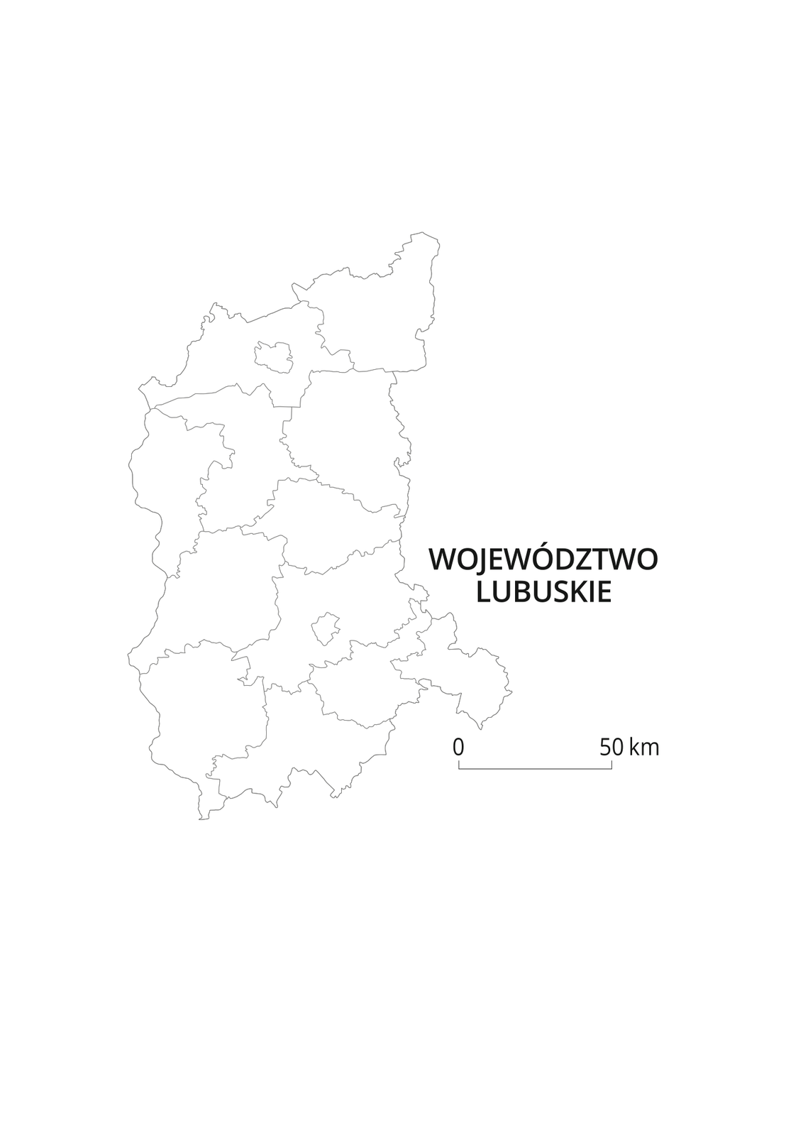 Mapy konturowe województw