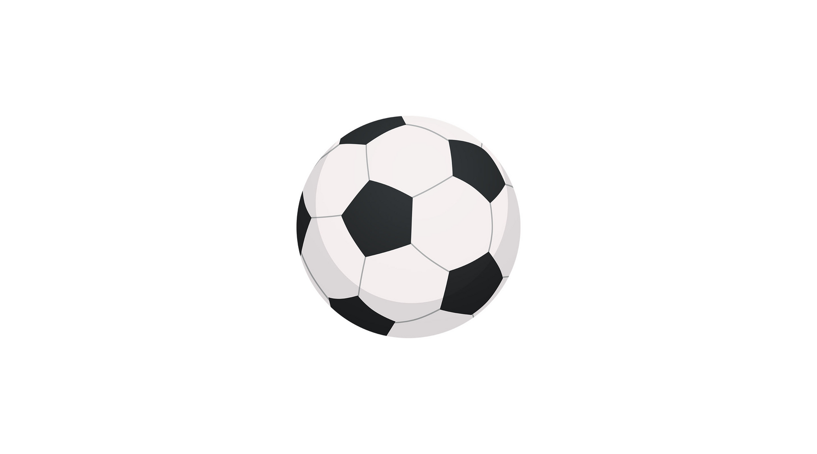 Ilustracja przedstawia piłkę do piłki nożnej.