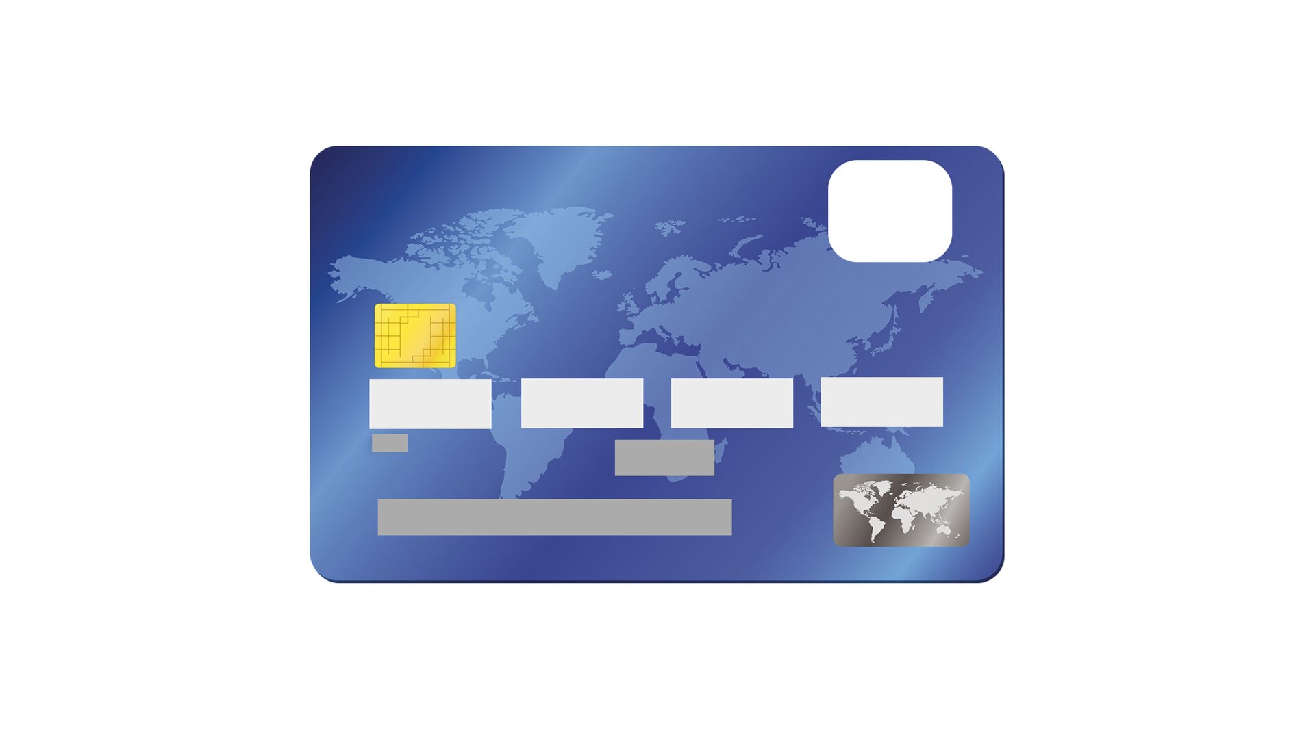 Ilustracja przedstawia kartę kredytową 