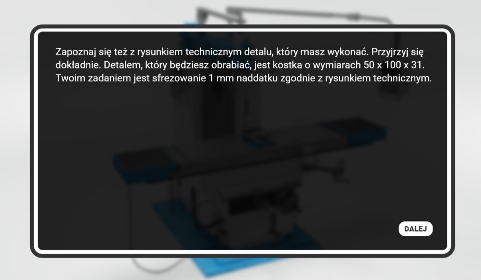 Przykładowy ekran symulacji