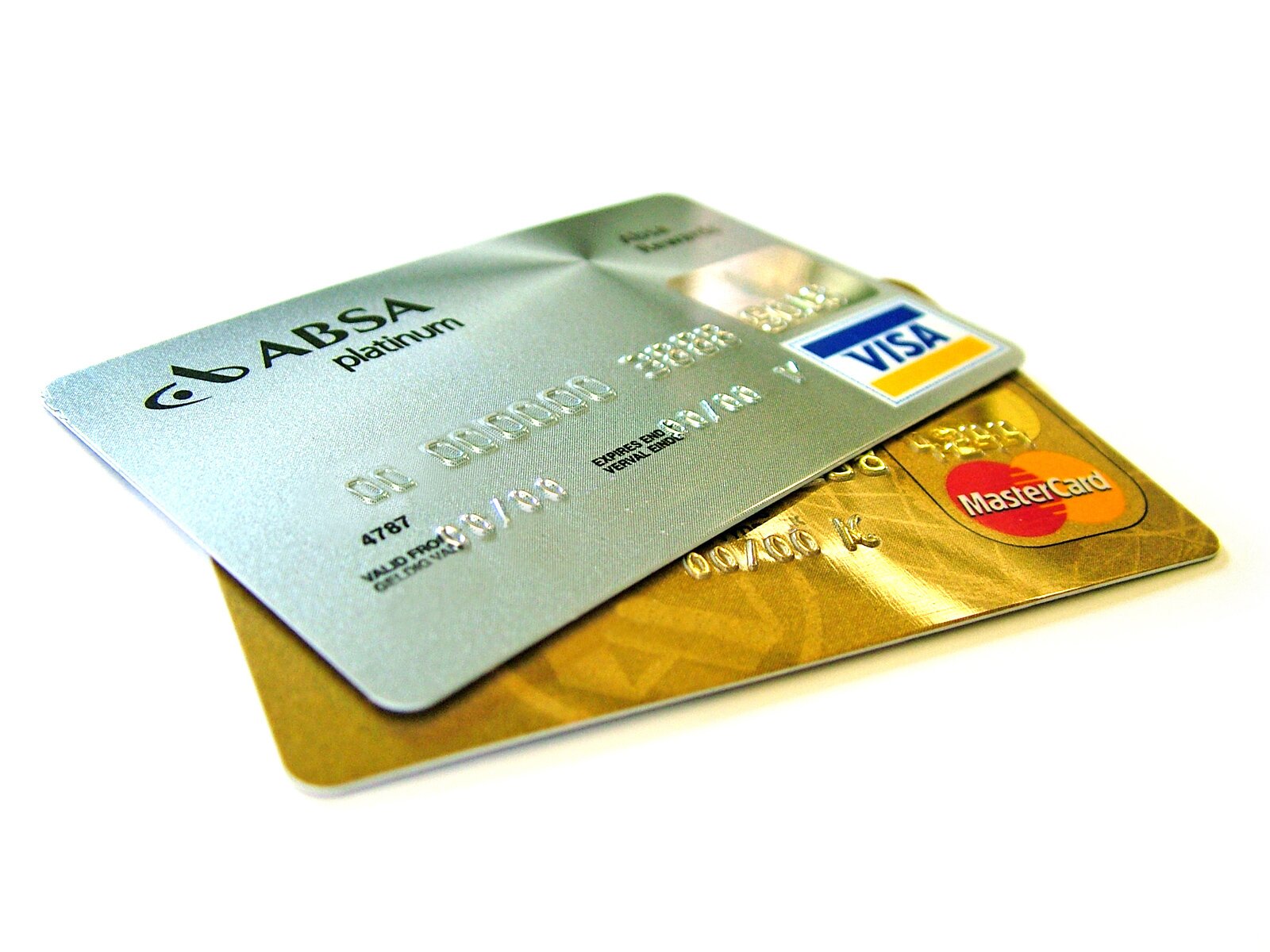 Karty bankowe-kredytowe (zwane plastikowym pieniądzem) Źródło: Lotus Head, Karty bankowe-kredytowe (zwane plastikowym pieniądzem), licencja: CC BY-SA 3.0.