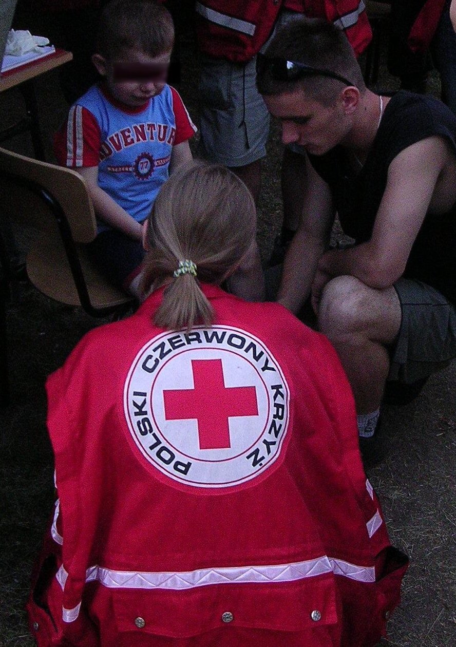 Pomoc udzielana przez Polski Czerwony Krzyż