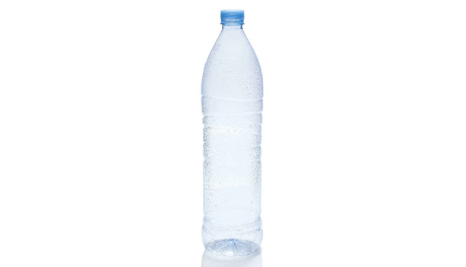 Zdjęcie przedstawia plastikową butelkę. 