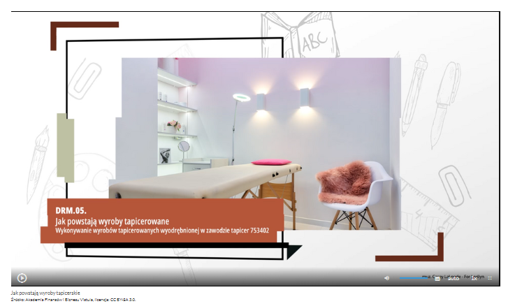 Przykładowa plansza początkowa filmu