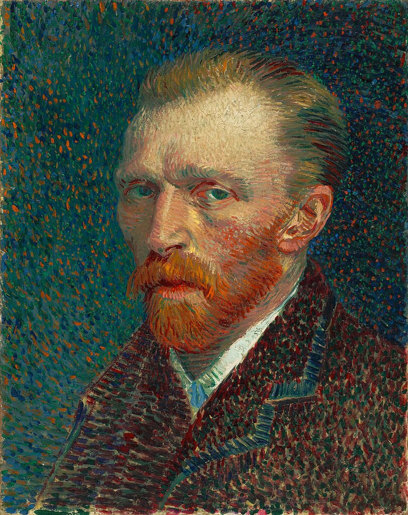 Autoportret Źródło: Vincent van Gogh, Autoportret, 1887, olej na tekturze, Art Institute of Chicago, domena publiczna.