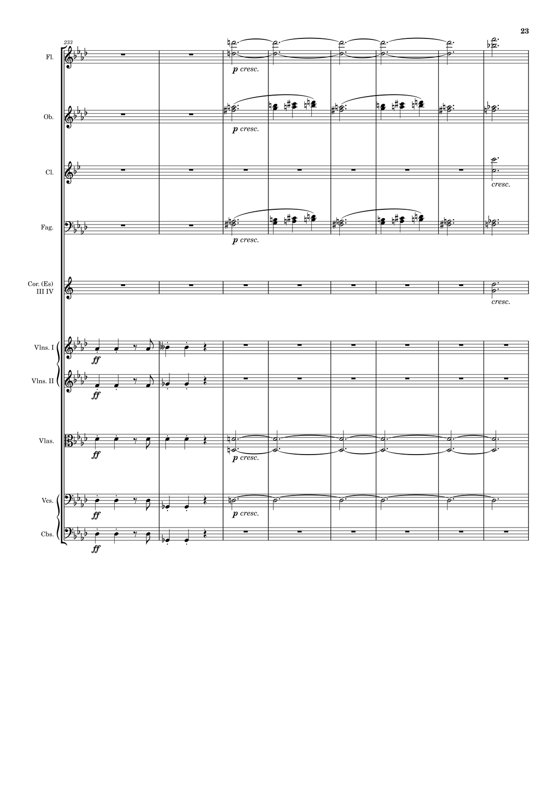 Ilustracja przedstawia stronę partytury utworu.