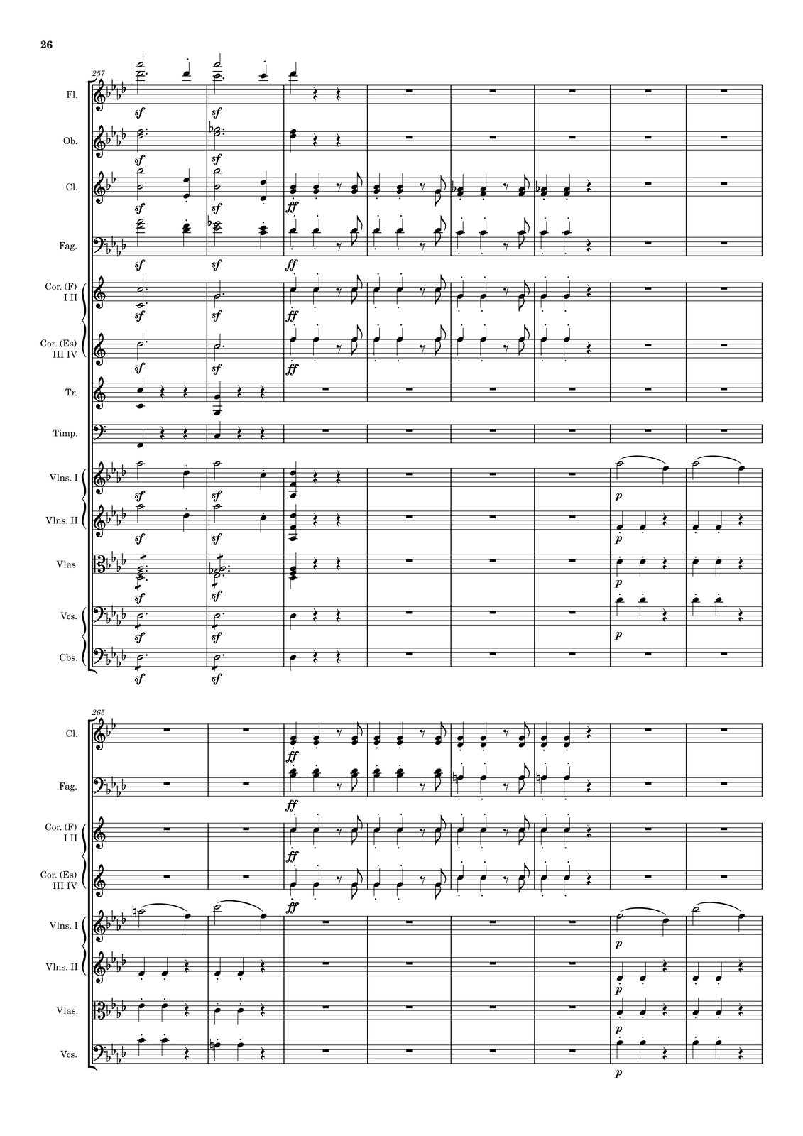 Ilustracja przedstawia stronę partytury utworu.