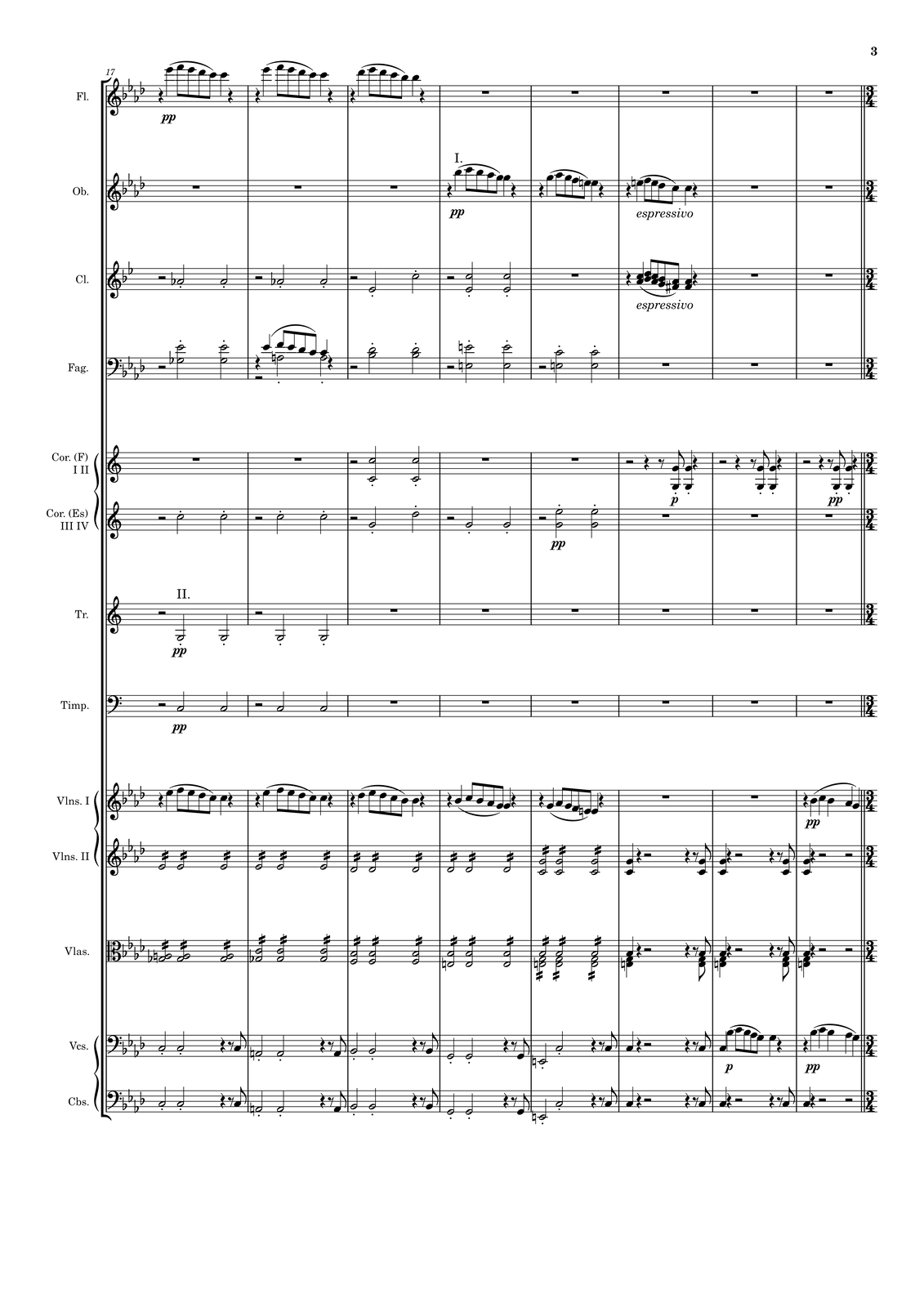 Ilustracja przedstawia stronę partytury utworu.