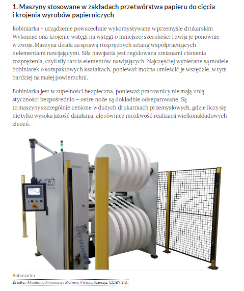 Przykładowy wygląd punktu w galerii