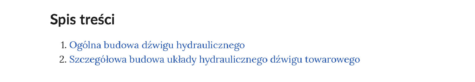 Grafika przedstawia spis treści nawigujący do dwóch części atlasu.