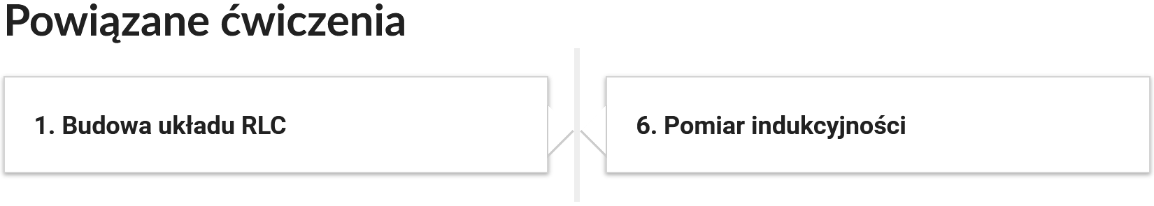 Grafika przedstawia widok przykładowego przycisków ćwiczeń powiązanych z danym multimedium. Przyciski mają prostokątny kształt. Opatrzone są numerem oraz tytułem.