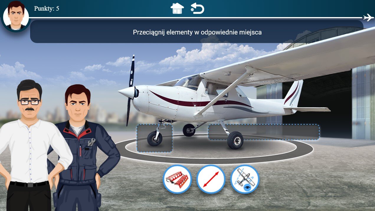 Przykładowy ekran gry