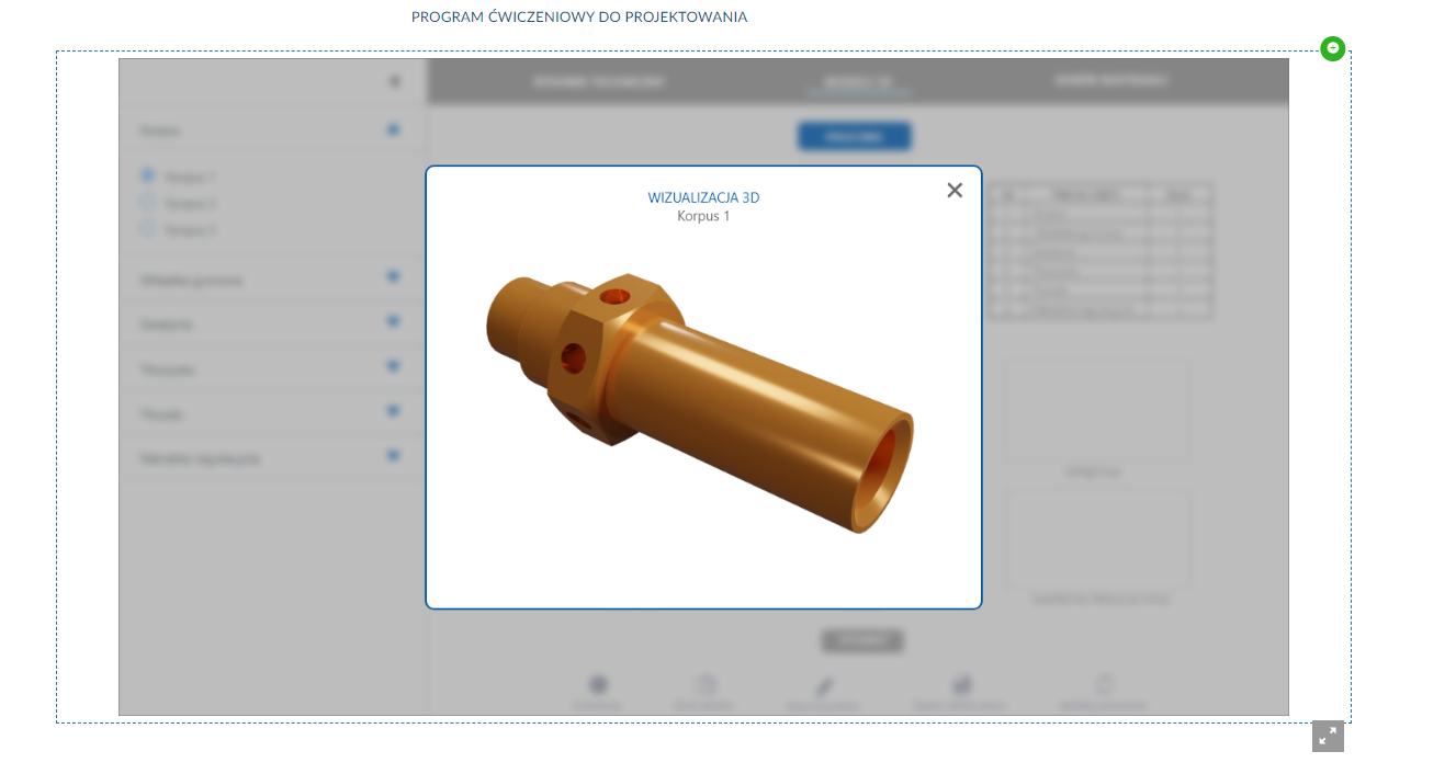 Podgląd wizualizacji odpowiedzi