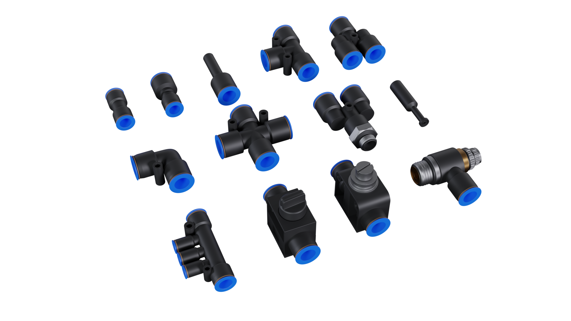 Złącza wtykane plastikowe