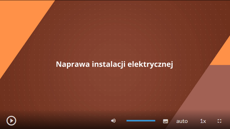 Przykładowy wygląd ekranu początkowego filmu