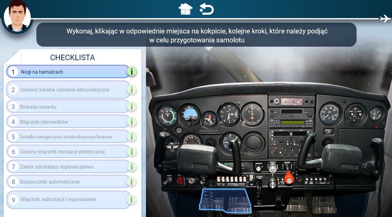 Przykładowy ekran gry