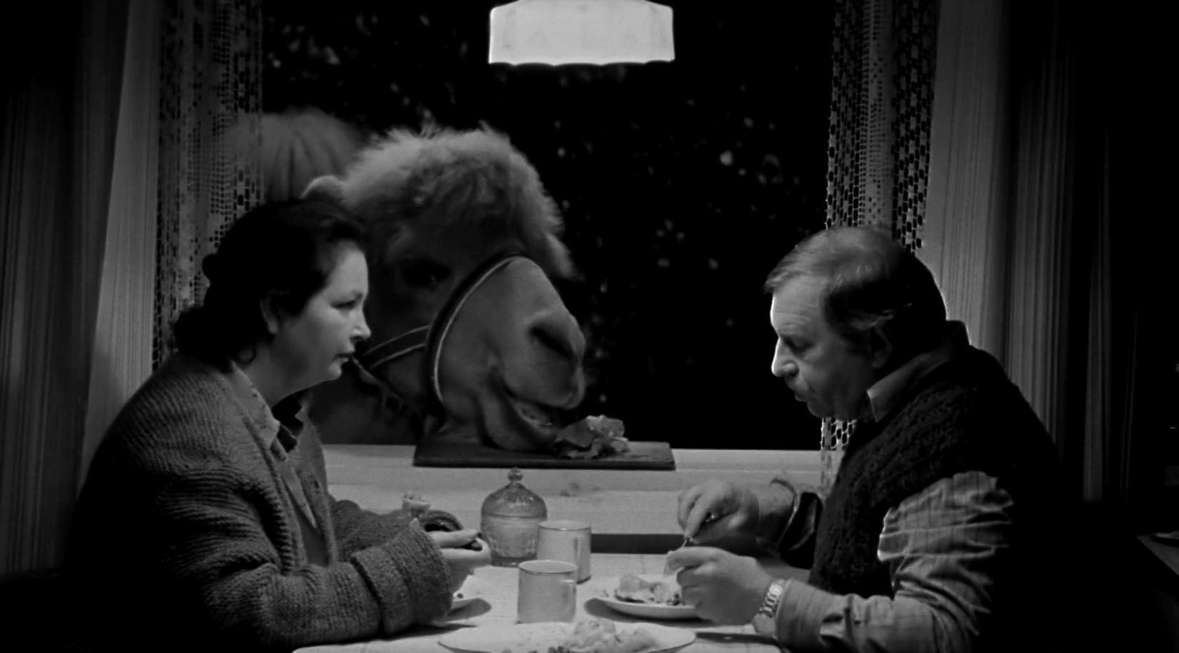 Jerzy Stuhr w swoim filmie wykorzystał prostą, ascetyczną wręcz formę wyrazu, opartą na symetrii kadru i powtarzanego leitmotivu symbolicznego okna.