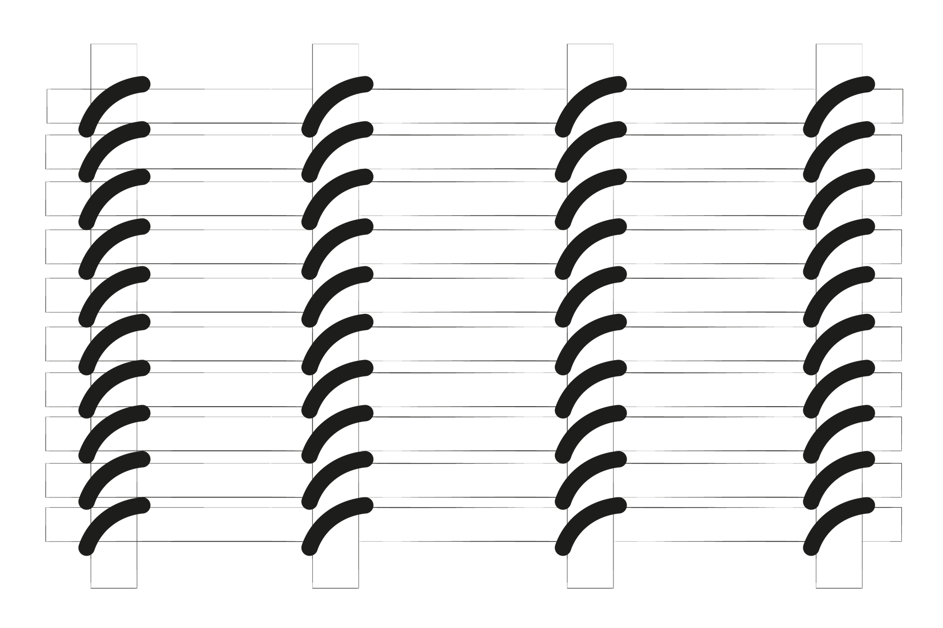 Grafika przedstawia więzadło pojedyncze. Opis więzadła znajduje się w treści powyżej.