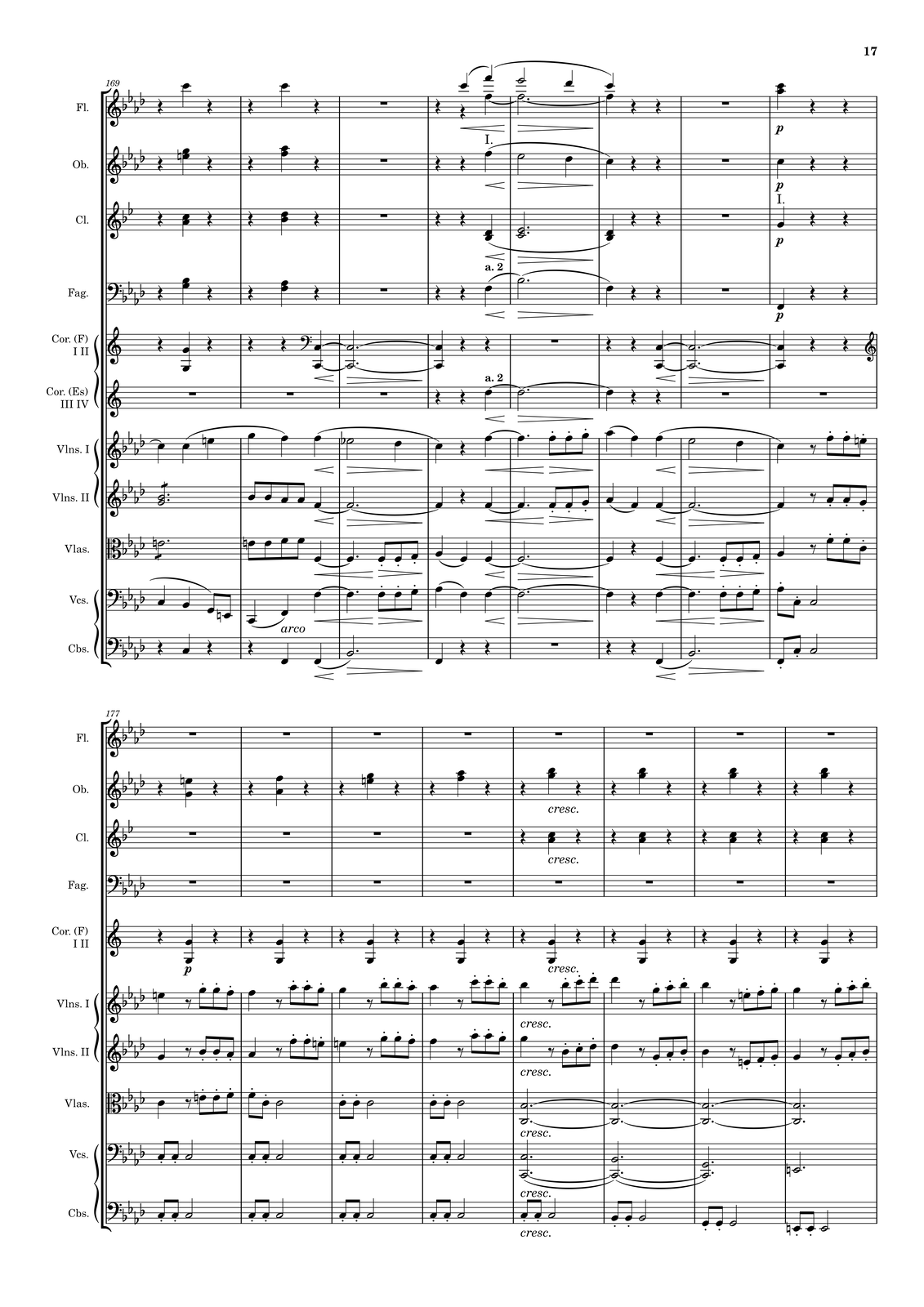 Ilustracja przedstawia stronę partytury utworu.