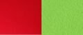 Ilustracja składa się z pary barw dopełniających, leżących w kole barw naprzeciw siebie,. Są to: czerwony i zielony.