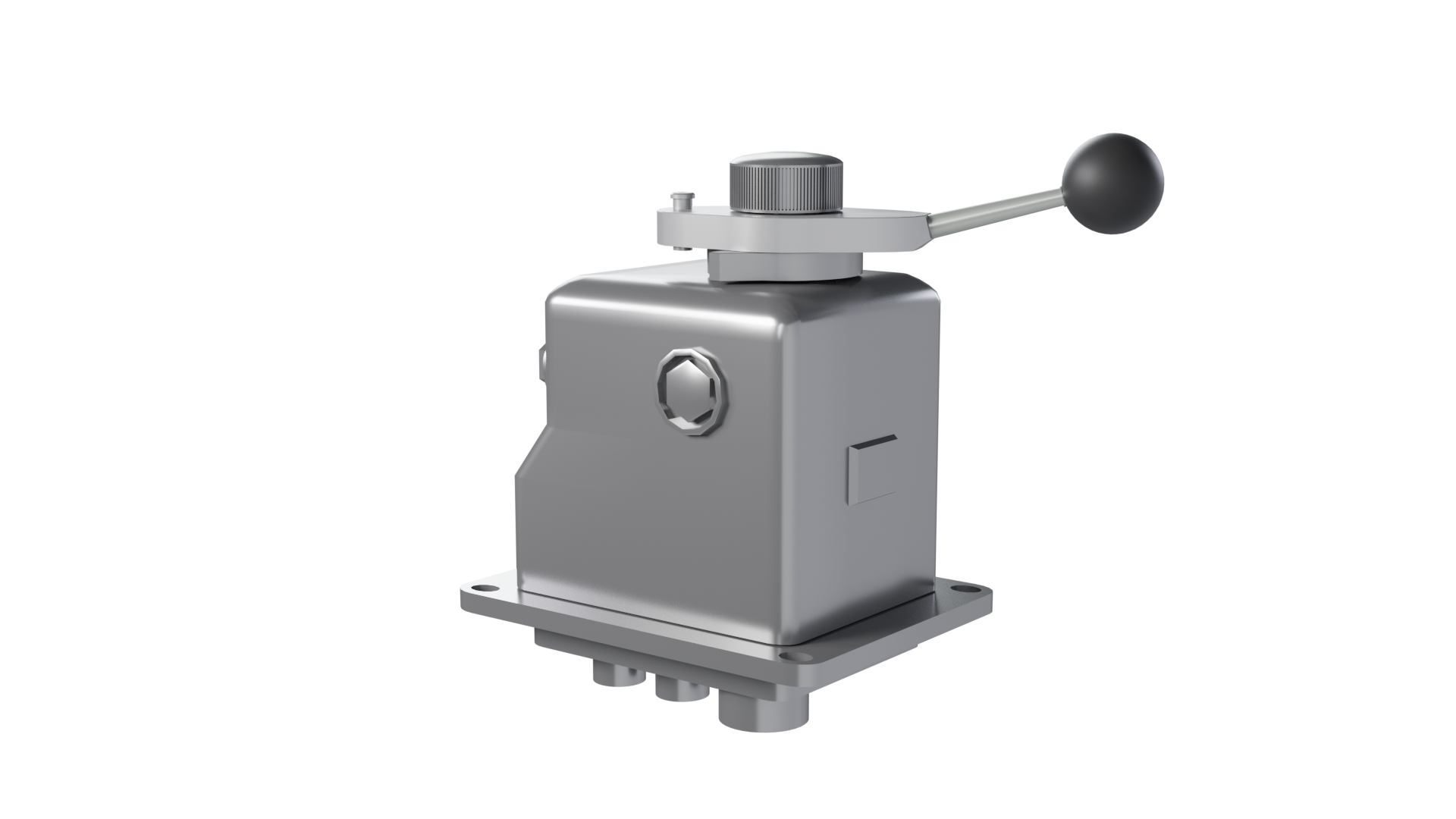 Ilustracja przedstawia zawór maszynisty Fv4a produkcji OERLIKON. Urządzenie obsługuje się za pomocą joysticka umiejscowionego na górze urządzenia. Siłę hamowania ustawia się poprzez przekręcanie manipulatora. Nad urządzeniem znajduje się tabelka opisująca pozycje hamowania. FS – napełnianie przewodu głównego, RP – Pozycja podczas jazdy pociągu, 1A, 1B, 2, 3, 4, 5, 6, 7 – pozycje hamowania roboczego stopniowego, MB – hamowanie nagłe, EB – hamowanie awaryjne.