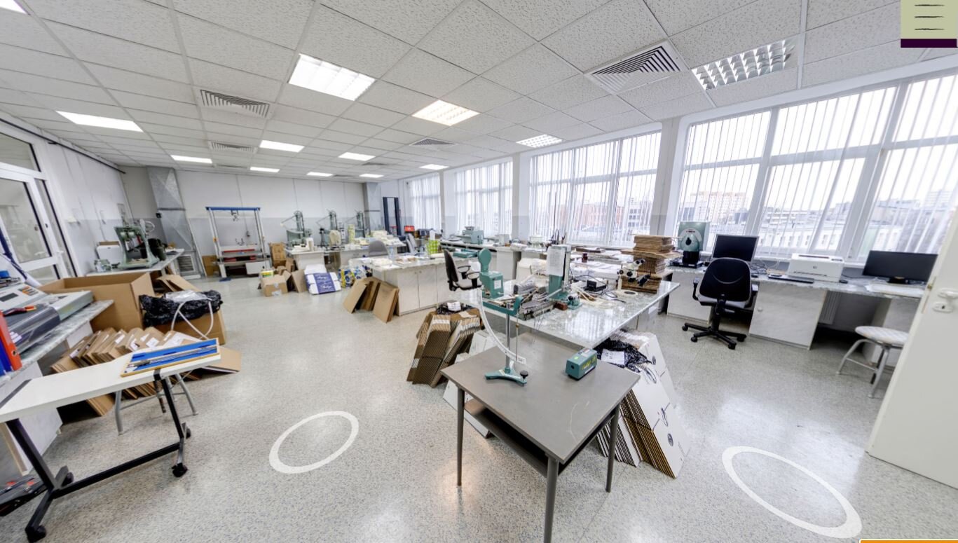 Widok strony startowej wycieczki wirtualnej