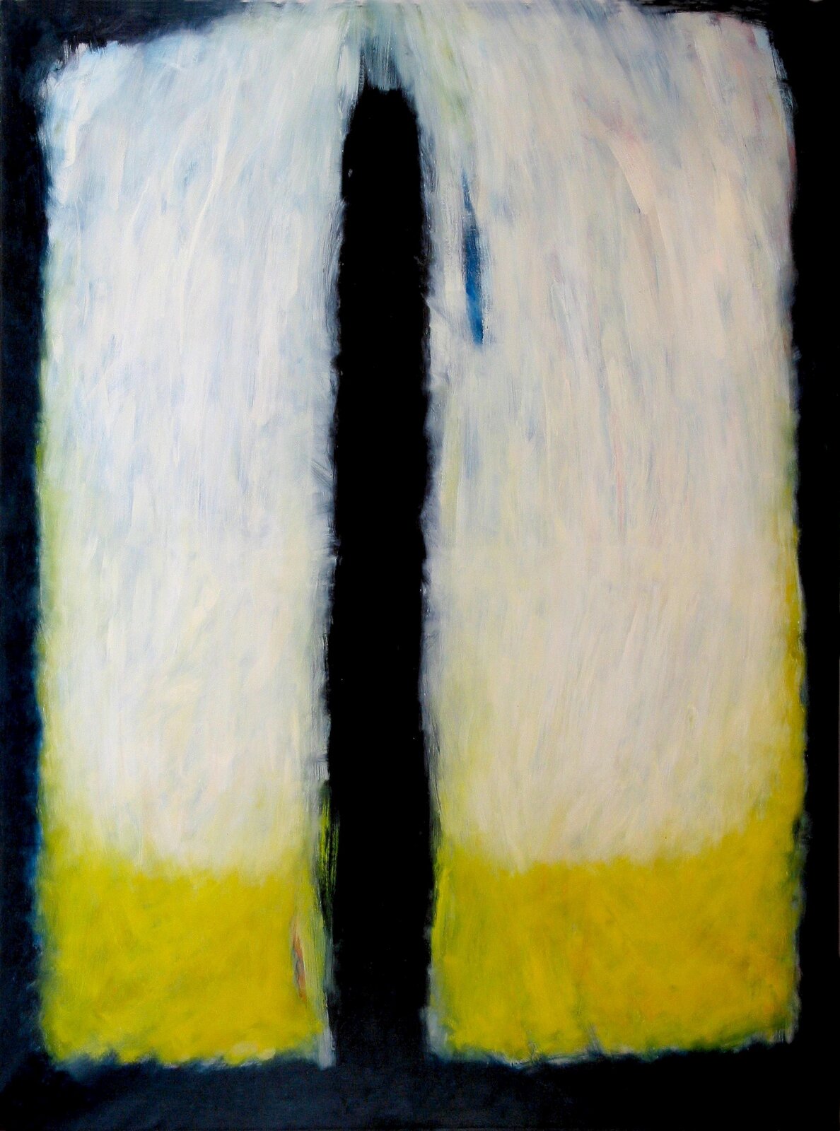 Ilustracja przedstawia obraz Mirosławy Rocheckiej pt. „Prawda”. Ukazuje ona czarną wieżę na biało-żółtym tle.