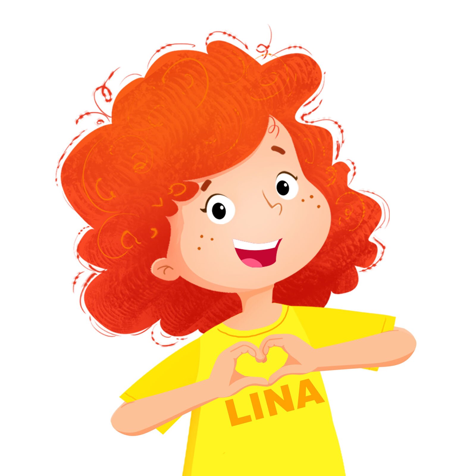 Na ilustracji znajduje się   Lina.