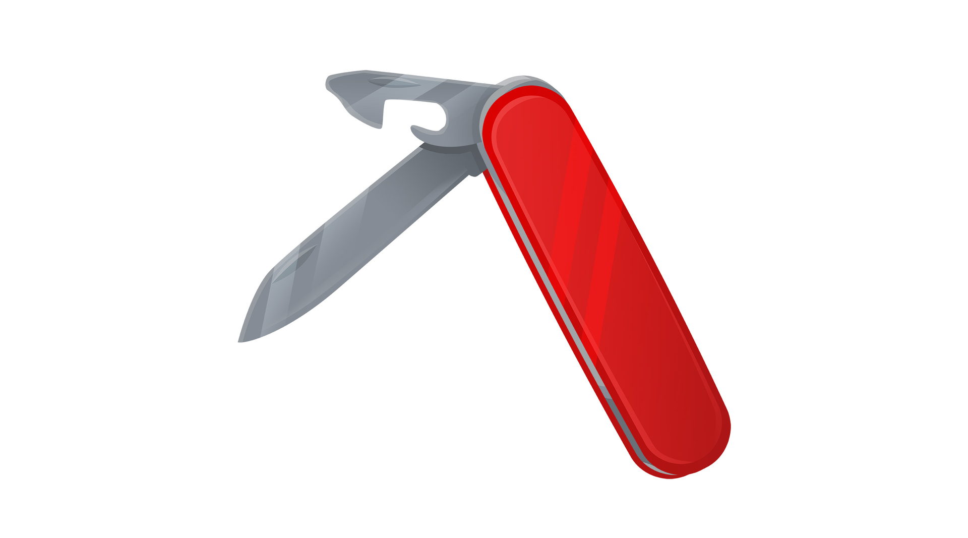 Ilustracja przedstawia scyzoryk.