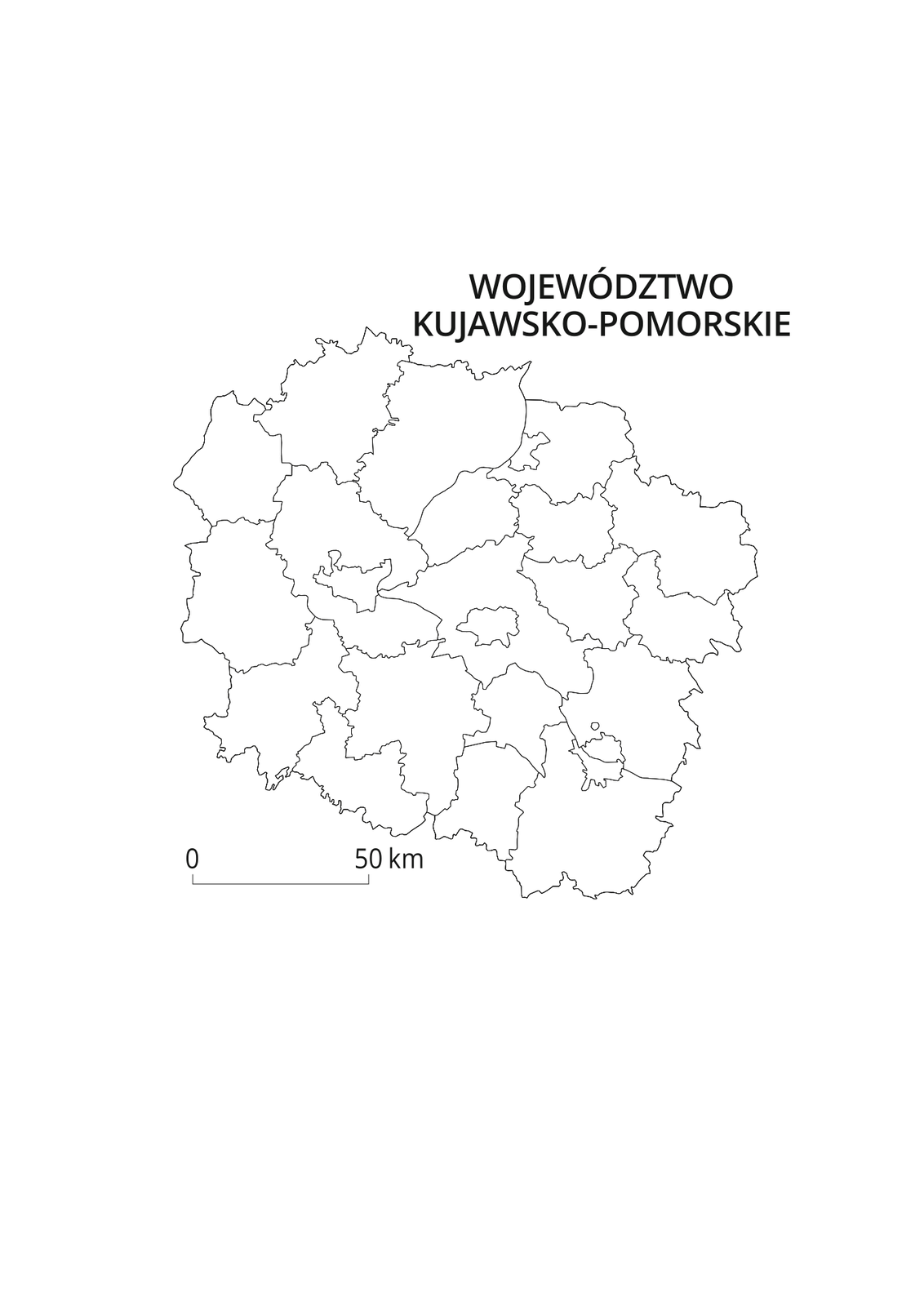 Mapy konturowe województw