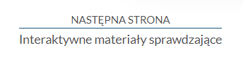 Znacznik umożliwiający przejście do interaktywnych materiałów sprawdzających