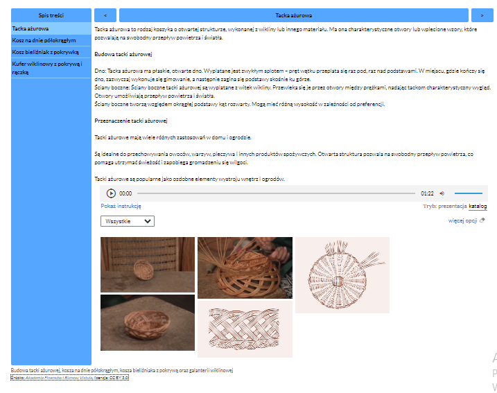 Grafika przedstawia przykładowy wygląd atlasu interaktywnego.