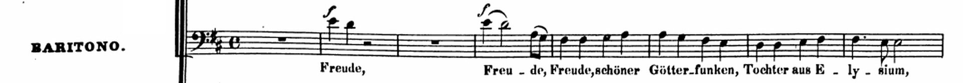 Poniżej znajduje się fragment bardzo popularnego utworu. Najpierw rozpoznaj, z jakiej kompozycji pochodzi, a następnie dopisz – wykorzystując swoją pamięć muzyczną – kolejne takty melodii.