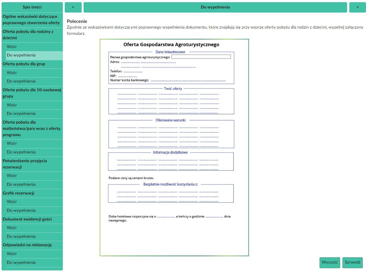 Widok włączenia wskazówek do dokumentacji interaktywnej