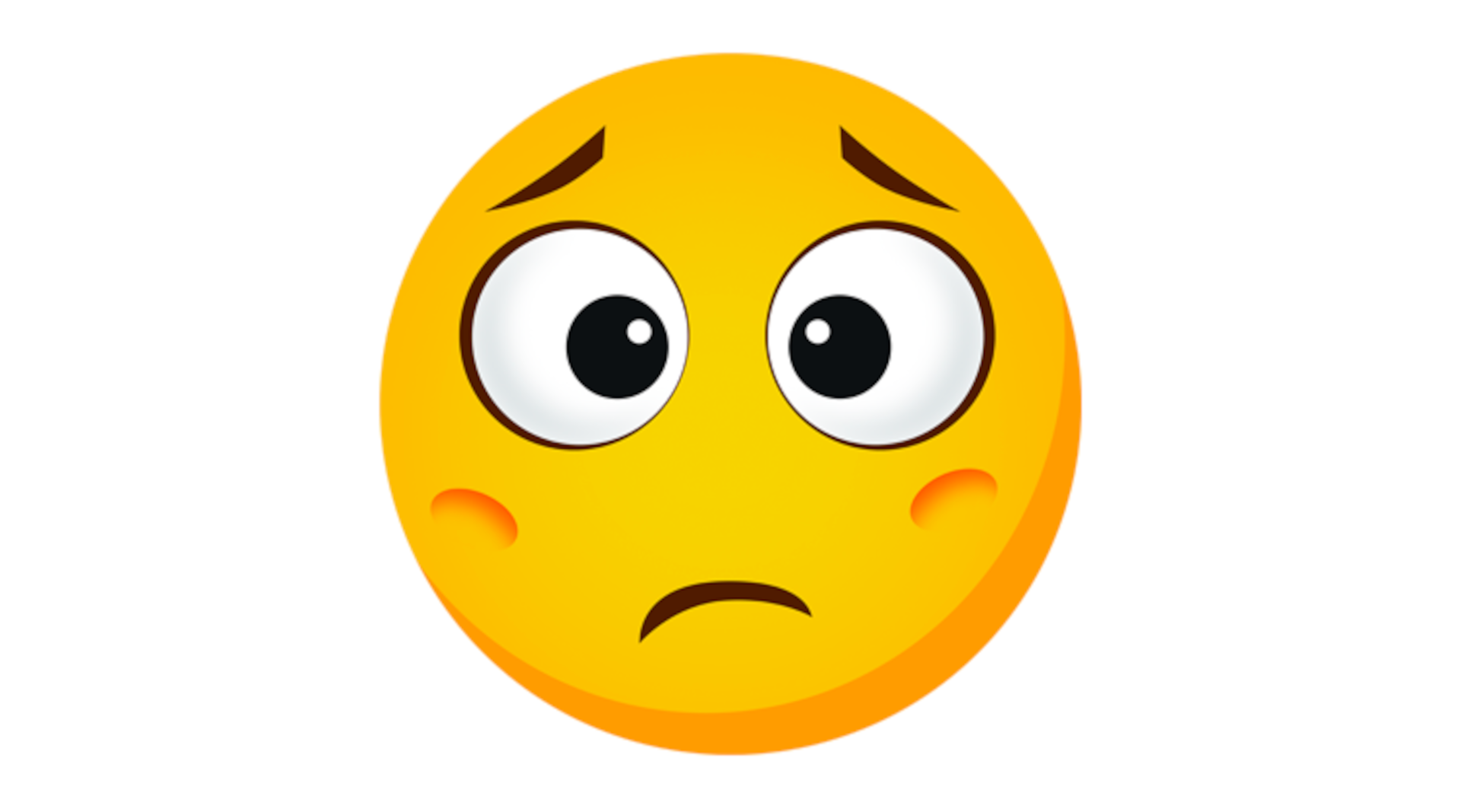 Na ilustracji znajduje się smutna buzia.