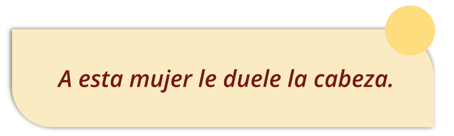 Podpis zdjęcia: A esta mujer le duele la cabeza.