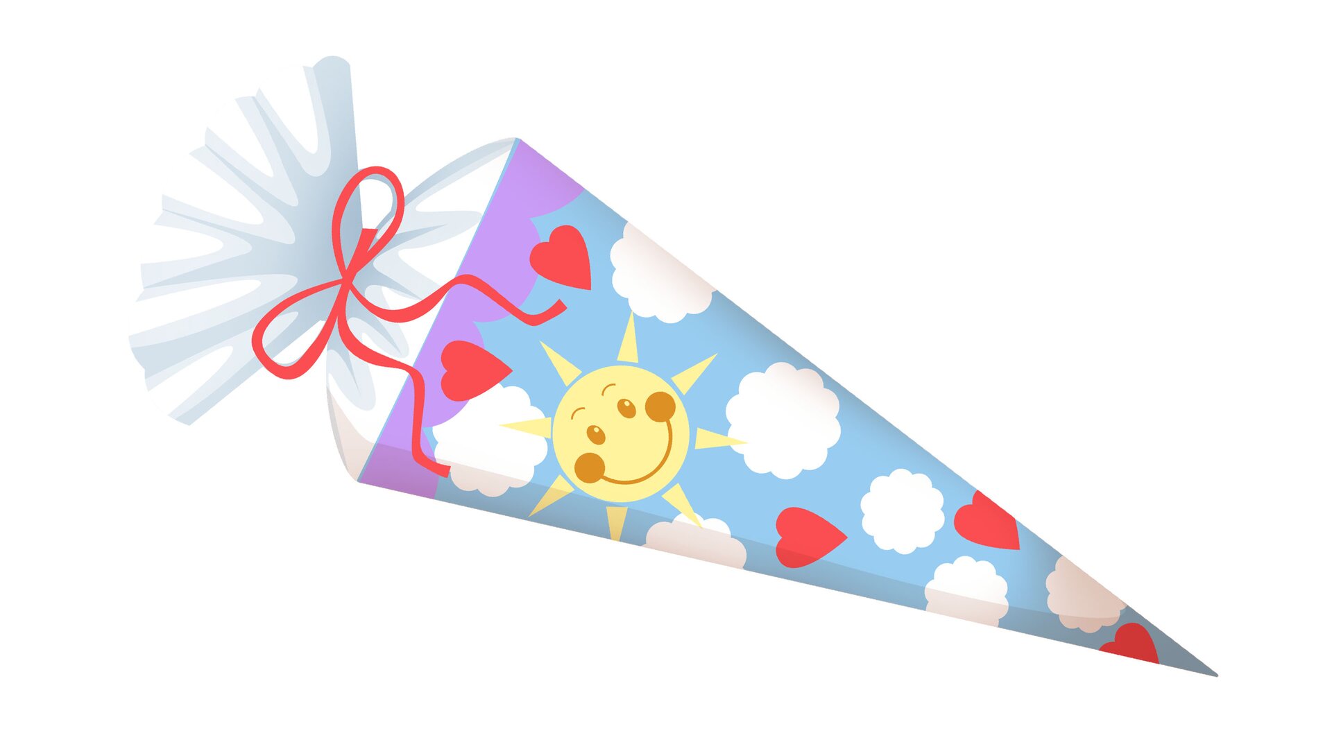 Ilustracja przedstawia rożek szkolny.