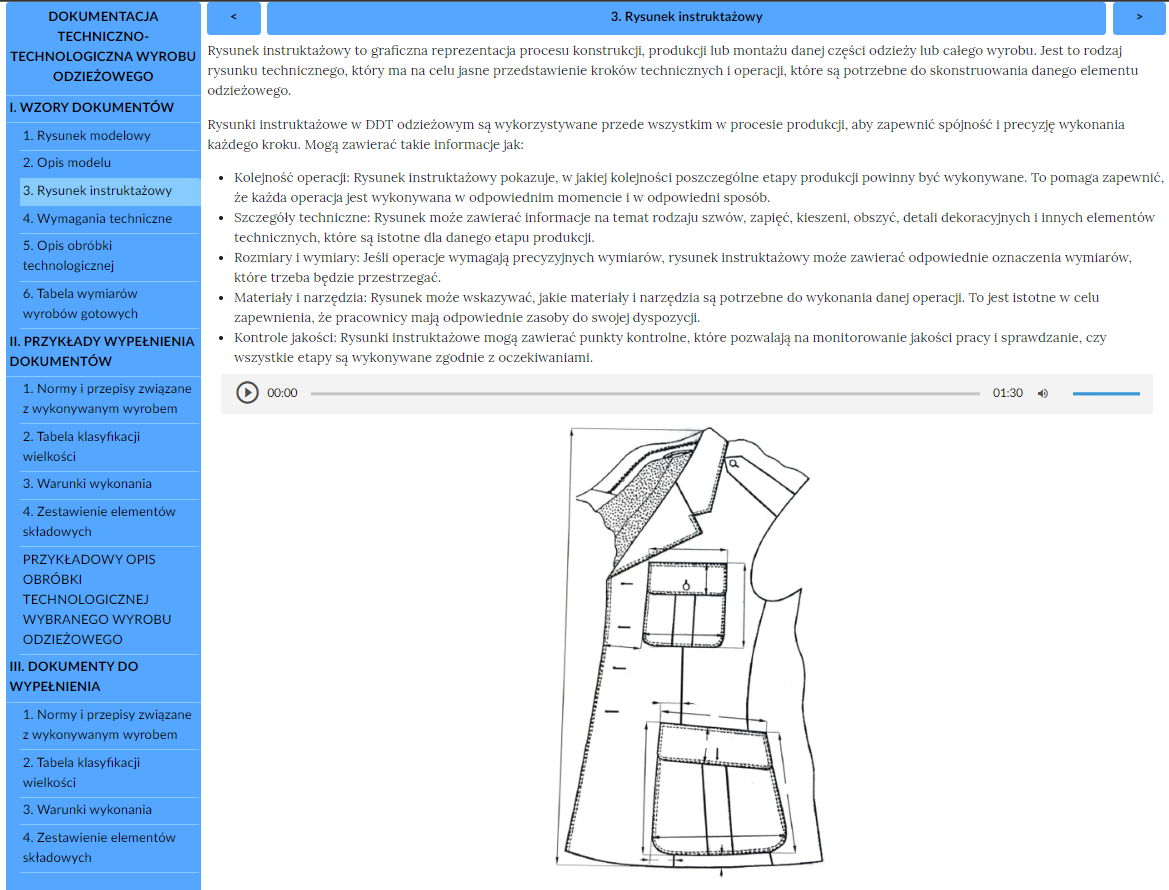 Widok ogólny wzoru dokumentu