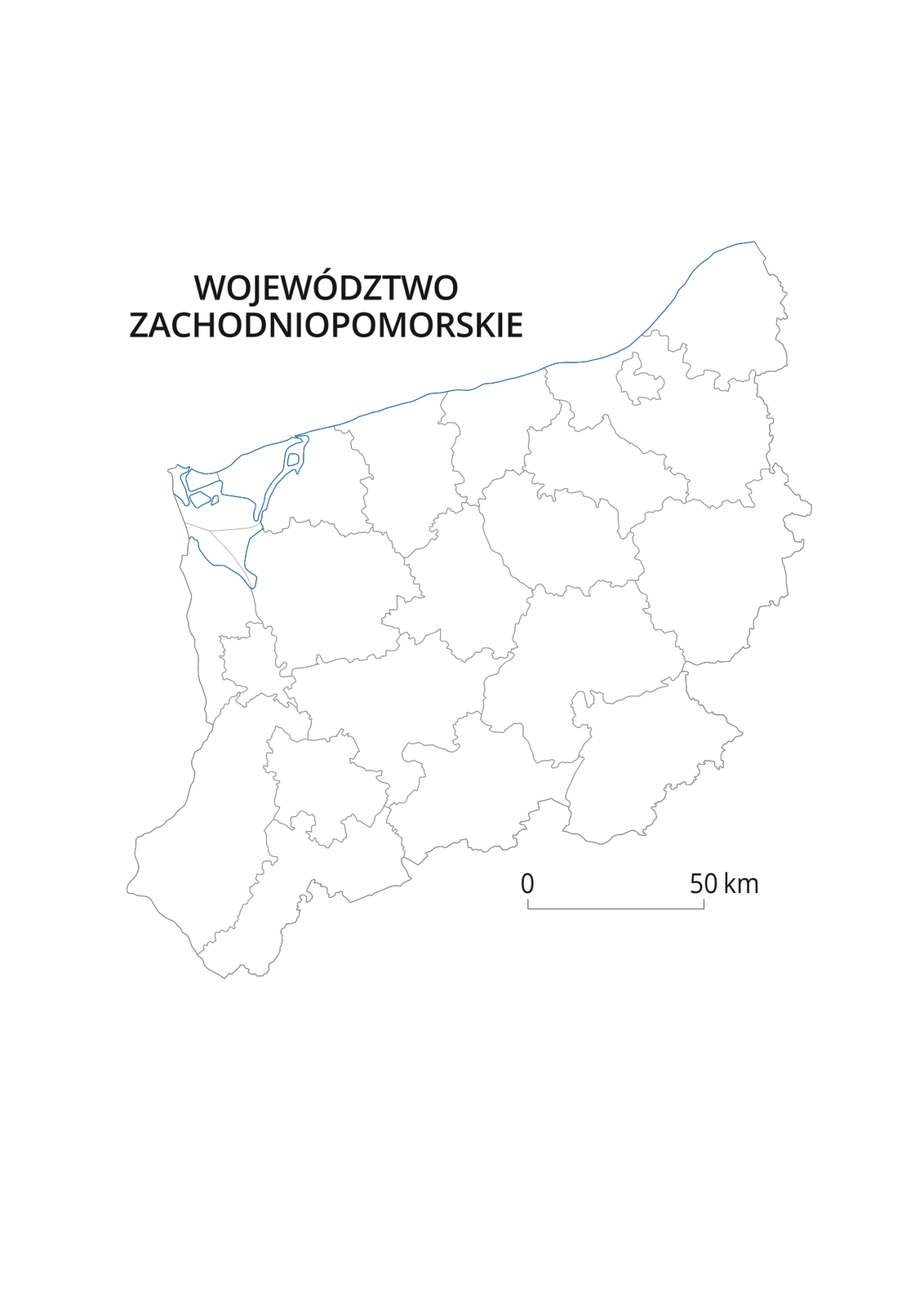 Mapy konturowe województw