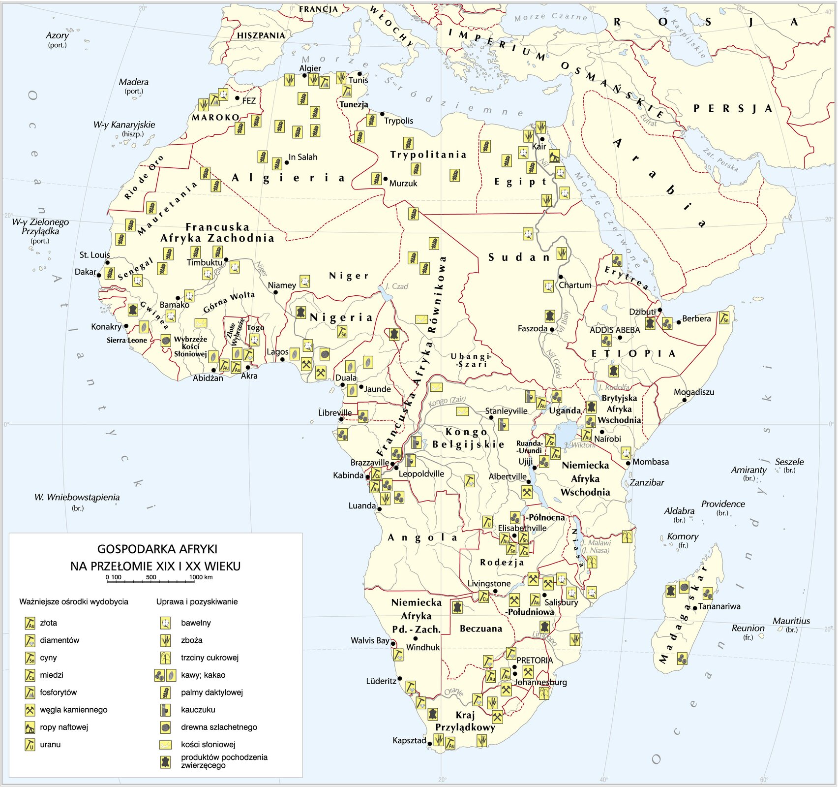 Gospodarka Afryki na przełomie XIX i XX wieku