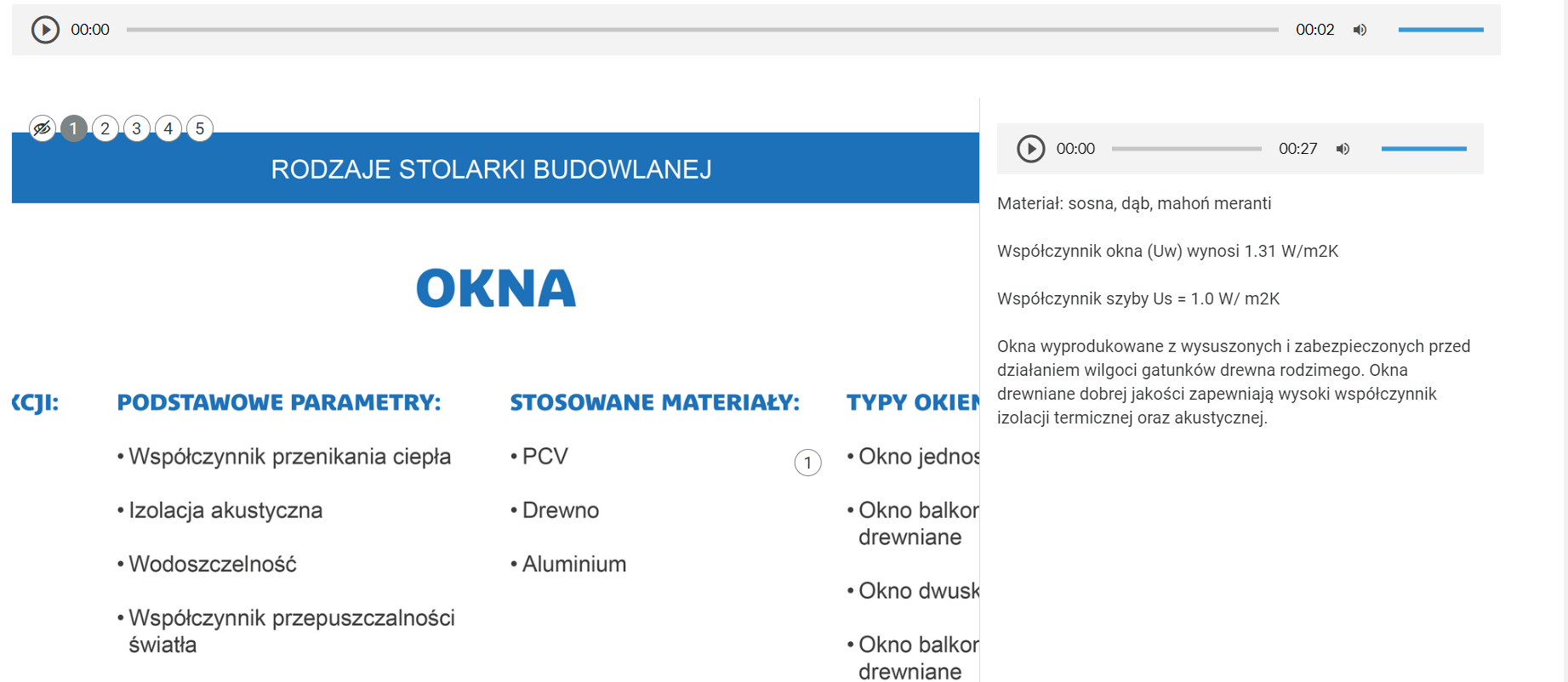 Wygląd opisu w grafice interaktywnej