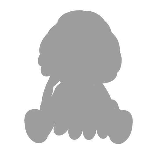 Ilustracja przedstawia cień lalki.