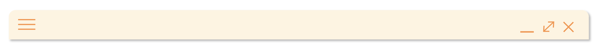 Grafika imitująca górną belkę okna wiadomości mailowej. 