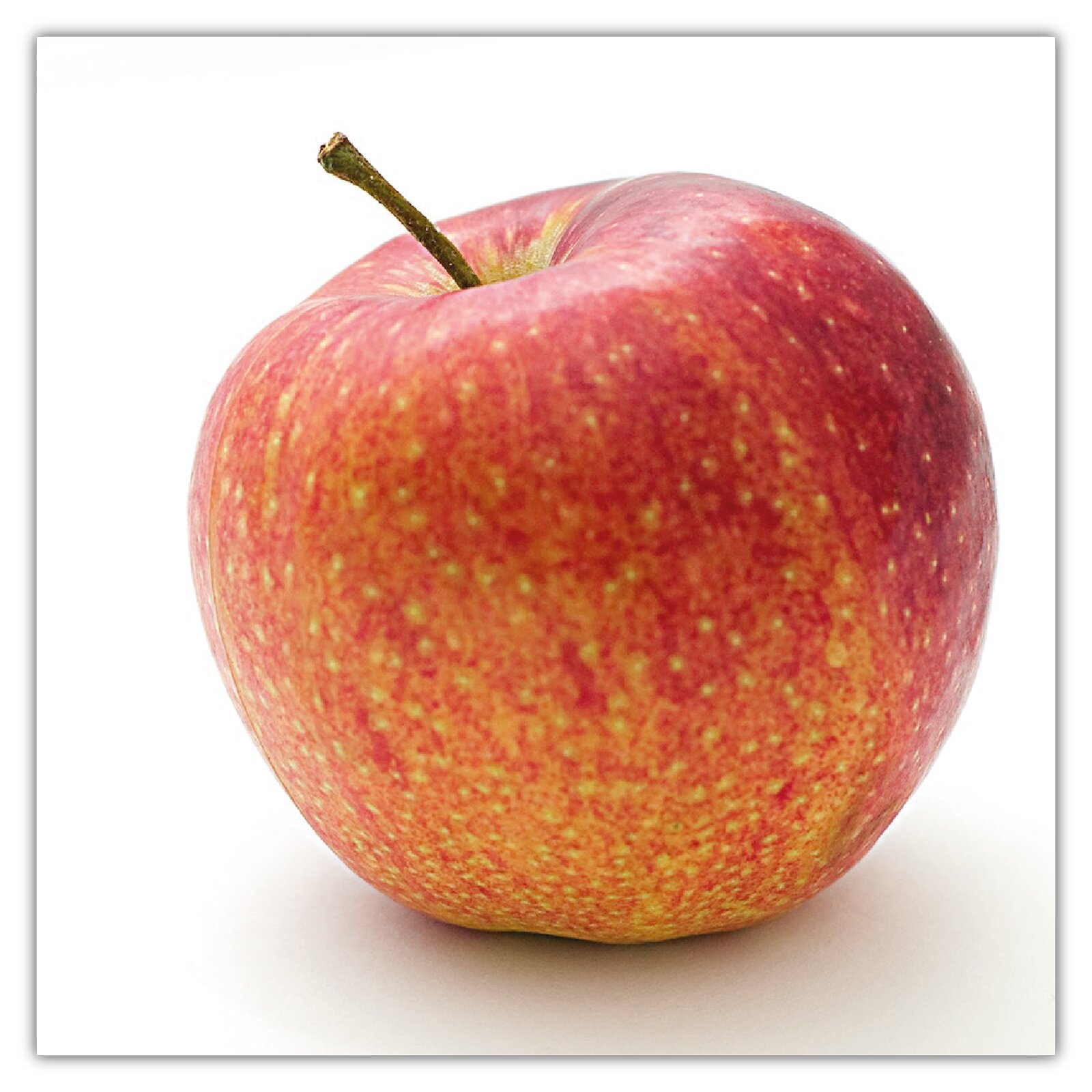 Ilustracja przedstawiająca jabłko.